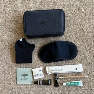 Missoni x Delta ONE Amenity Set